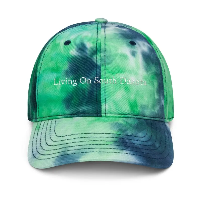 On South Dakota - Tie Dye Dad Hat